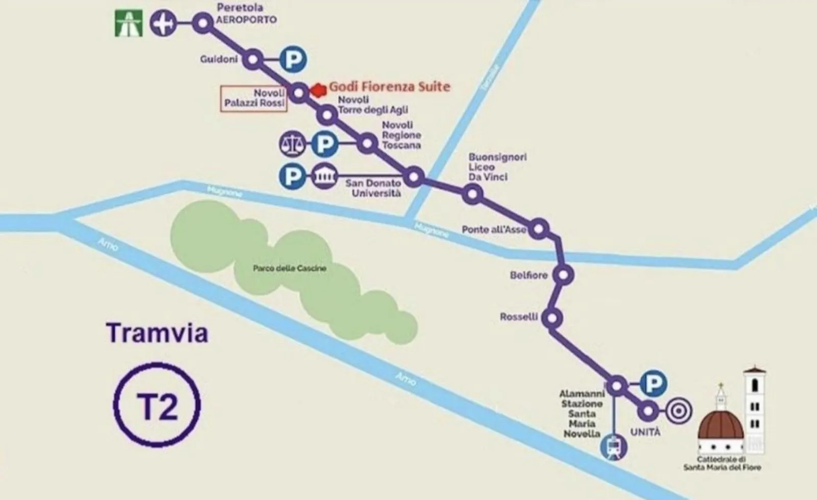 Godi Fiorenza Suite - Duomo A 15 Minuti E Aeroporto A 4 Minuti Con Tramvia T2 Florença